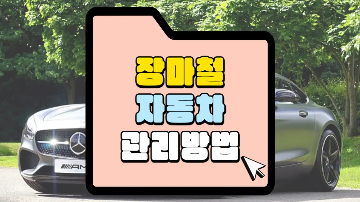 장마철 자동차 관리 방법 장마가 시작되기 전부터 준비하세요. | 매일 매일 꽃길만 걸으세요.