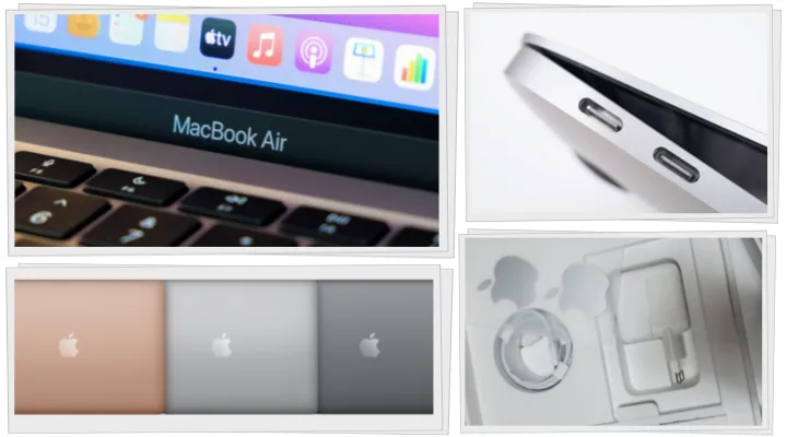 
맥북에어 M1 외관