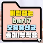 비만잡는-bnr17-모유-유산균-효능과-부작용-썸네일