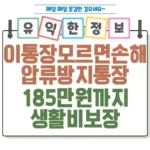압류방지 통장으로 185만 원까지 생활비를 지켜보세요 썸네일