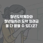 청년도약계좌와 청년 일자리 도약 장려금, 청년정책 중복신청