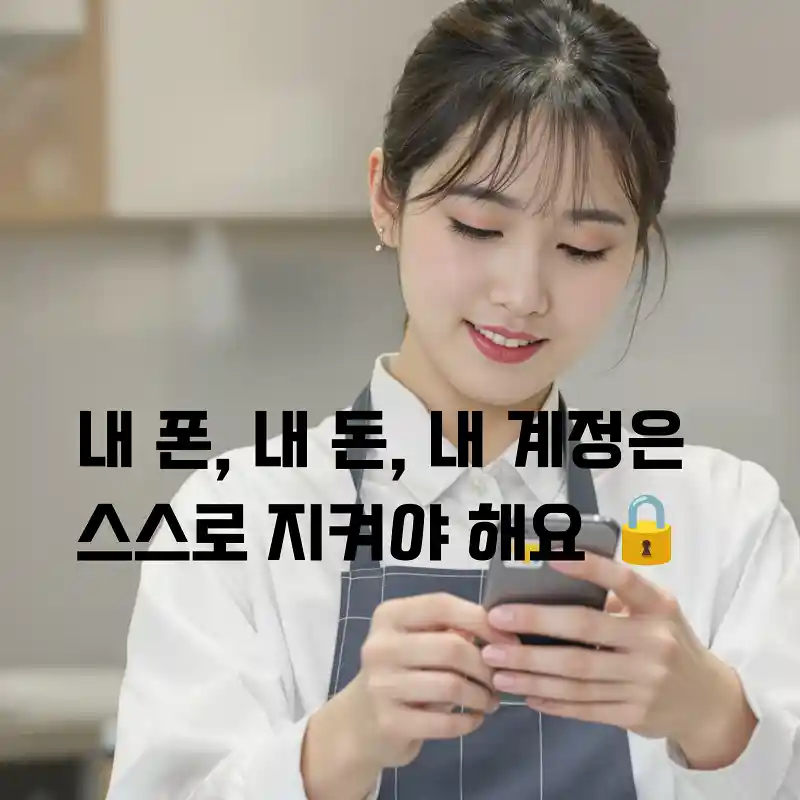 내 폰, 내 돈, 내 계정은 스스로 지켜야