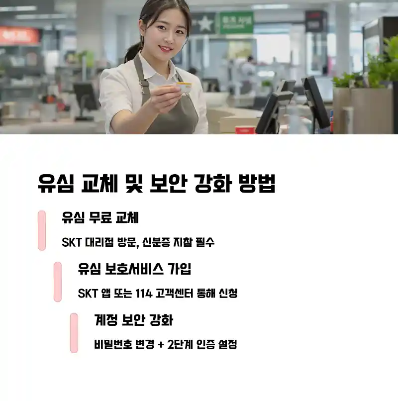유심 교체 및 보안 강화 방법