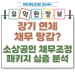 소상공인 채무조정 패키지 심층 분석 섬네일